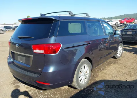 2016 Kia Sedona Lx from USA, damaged, VIN KNDMB5C13G6082519